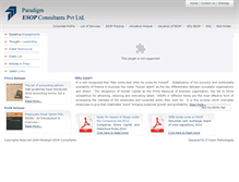 Tablet Screenshot of esopindia.com
